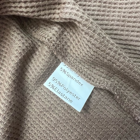 Grace Karin Waffle Knit Open Cardigan With Pockets And Wide Bat Sleeves - Picture 11 of 12